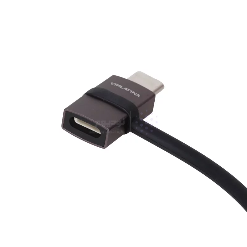 تبدیل VIPLATINA Lightning To Type-C مدل VX18 27W - مشکی (گارانتی 18 ماه تعویض نیکان همراه) - تصویر 3