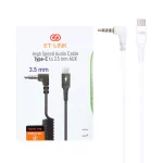 کابل تبدیل ET-LINK AUX TO Type-C مدل ETL0010 - سفید