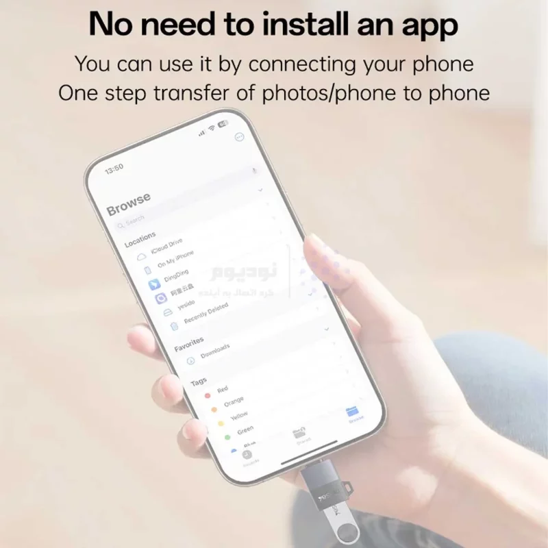 تبدیل Yesido Lightning To USB2.0 مدل GS32 - خاکستری (گارانتی 18 ماه تعویض نیکان همراه) - تصویر 7