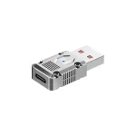 تبدیل Hiska USB To Type-C مدل H9 120W - نقره ای - تصویر 3