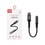 تبدیل Type-C به جک 3.5 میلی متری VABI مدل OT12 - خاکستری