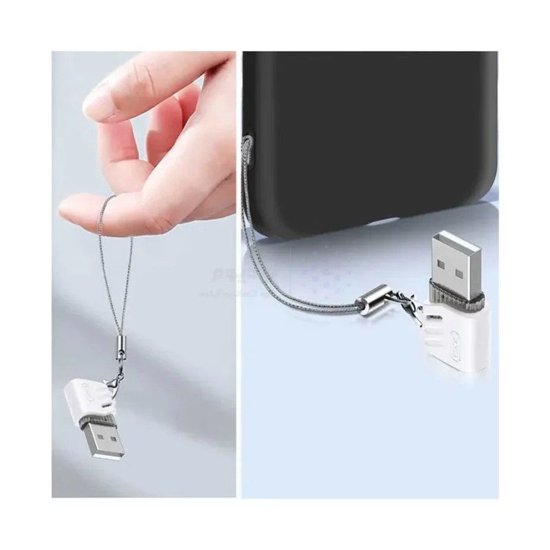 تبدیل XO Type-C To USB مدل XO-NB256D - سفید - تصویر 3