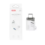 تبدیل XO USB To Type-C مدل XO-NB256B - سفید