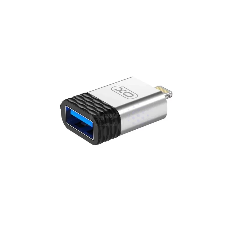تبدیل XO Lightning To USB OTGمدل XO-NB186 - خاکستری - تصویر 4