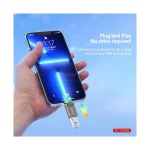 تبدیل Earldom Lightning to USB3.0 مدل OT86L - مشکی - تصویر 4