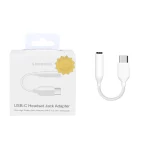 مبدل USB-C به جک 3.5 میلیمتری - سفید - DST (گارانتی شش ماهه) - درجه یک