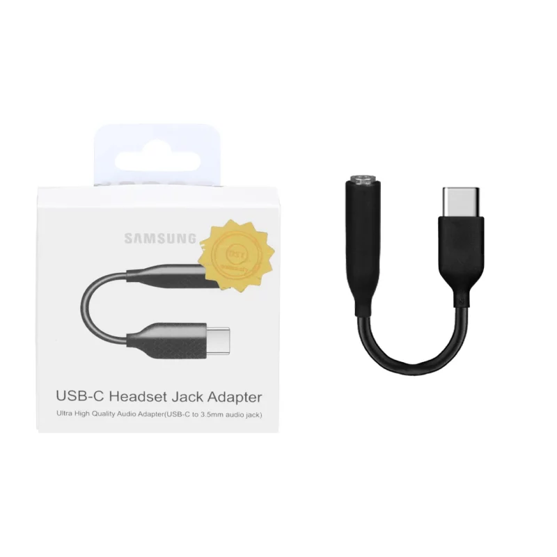 مبدل USB-C به جک 3.5 میلیمتری - مشکی - DST (گارانتی شش ماهه) - درجه یک - تصویر 2
