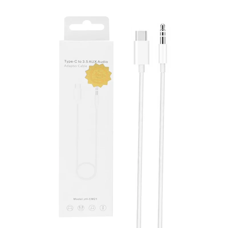 تبدیل Type-C به AUX مدل JH-CM21 - سفید - DST (گارانتی شش ماهه) - تصویر 2