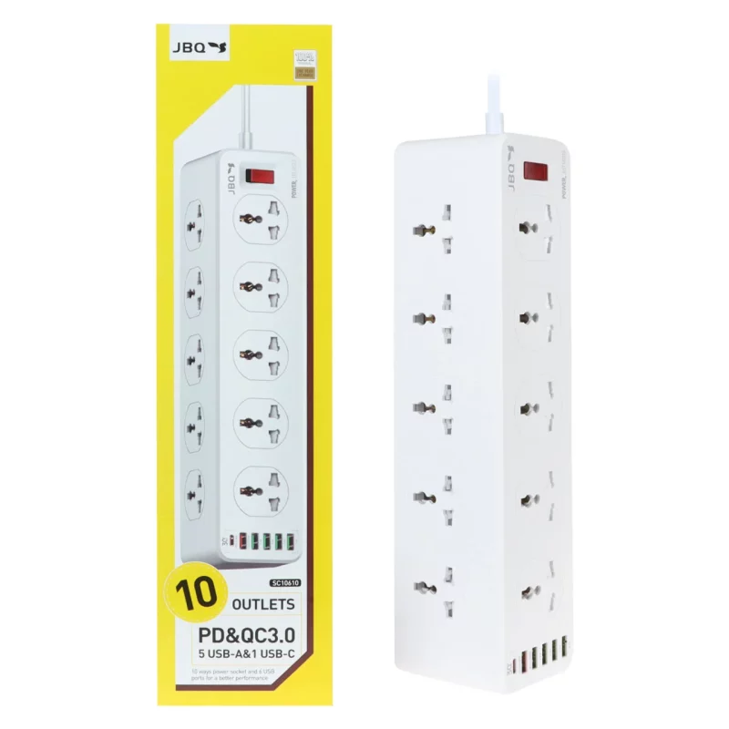چندراهی برق JBQ مدل SC10610 - سفید (گارانتی یکساله رصاصی) - تصویر 2