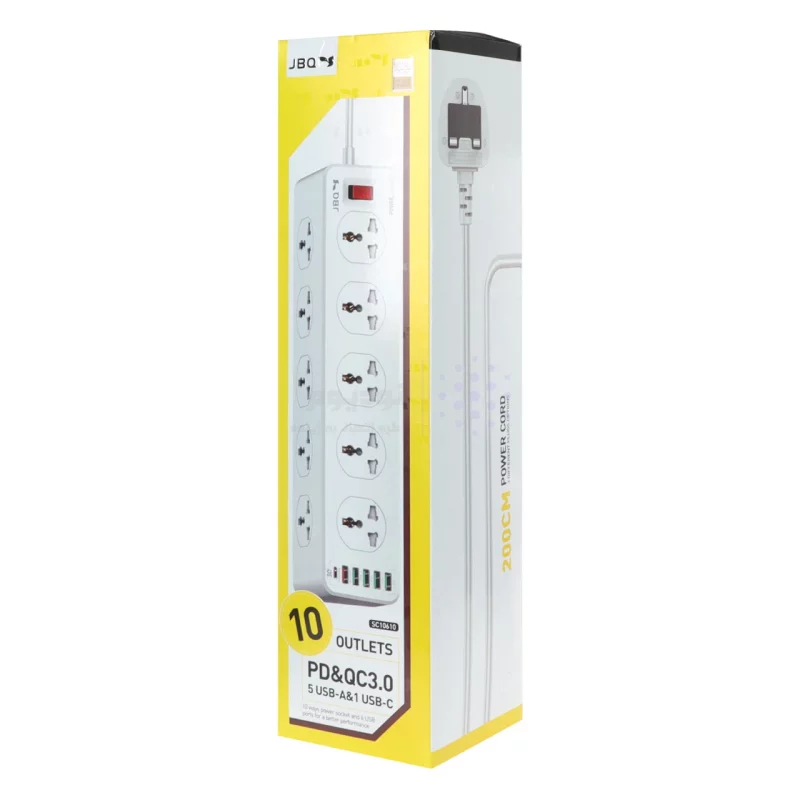 چندراهی برق JBQ مدل SC10610 - سفید (گارانتی یکساله رصاصی) - تصویر 7