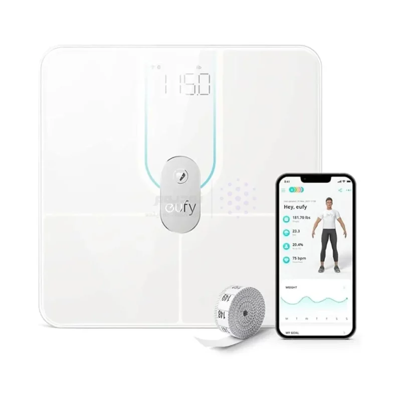 ترازو هوشمند ANKER مدل Eufy Smart Scales P2 PRO T9149K21 - سفید (گارانتی 18ماهه حافظه طلایی ایستا) - تصویر 3