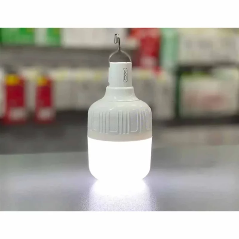 لامپ شارژی XO LED قابلیت نوردهی 3حالته و گیره آویز مدل XO-YH04 - سفید - تصویر 3