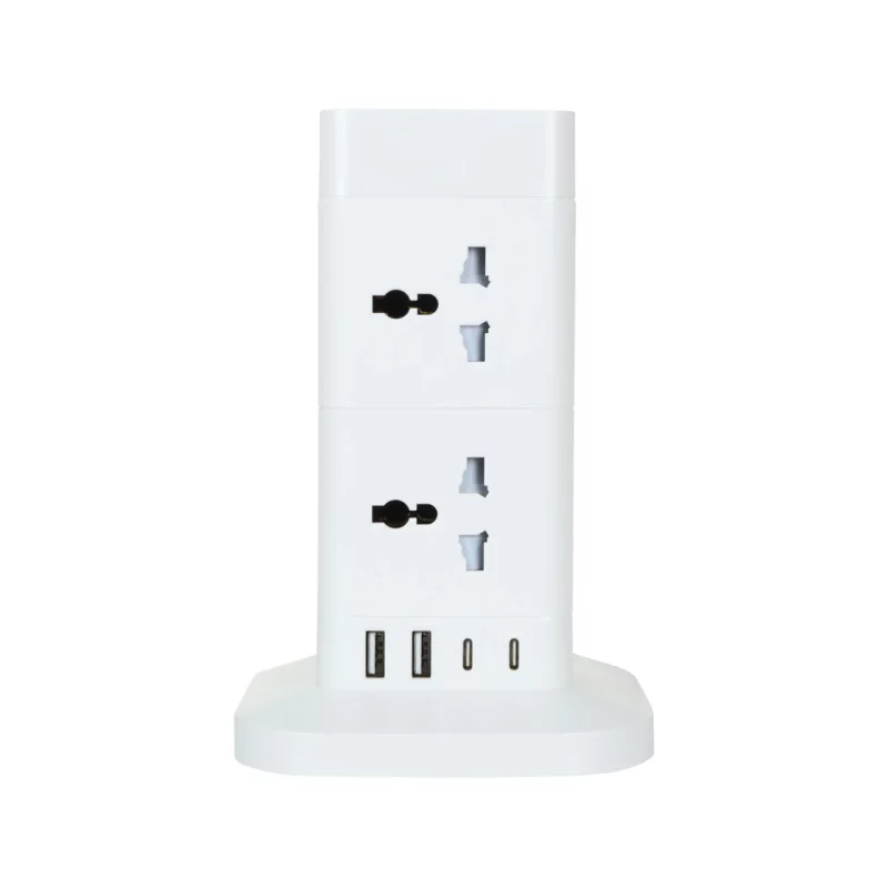 چندراهی برق Hicostar مدل HS-PS322 - سفید - تصویر 2