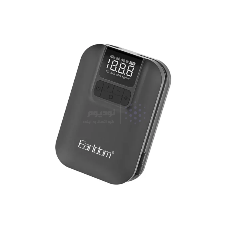 پمپ باد Earldom مدل ET-V2 - مشکی - تصویر 3