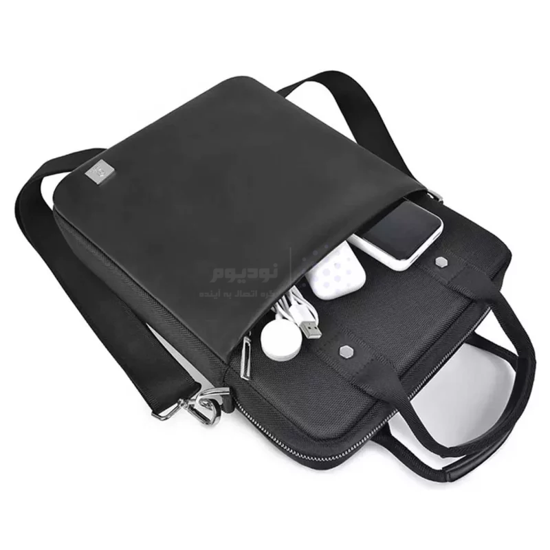 کیف لپ تاپ 11 اینچی Wiwu مدل li Vertical Layer Bag - مشکی - تصویر 5
