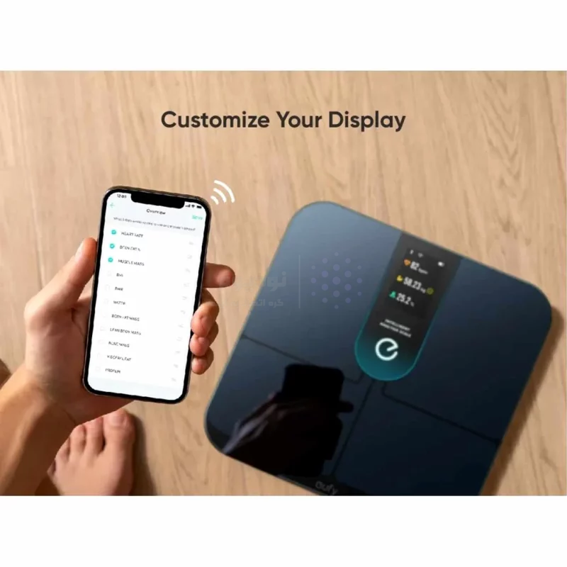 ترازو هوشمند ANKER مدل Eufy P3 T9150K11 - مشکی (گارانتی 18ماهه حافظه طلایی ایستا) - تصویر 5