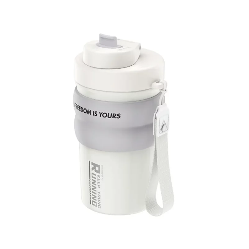 فلاسک و ماگ مسافرتی XO 500ML مدل CF39 - سفید - تصویر 2