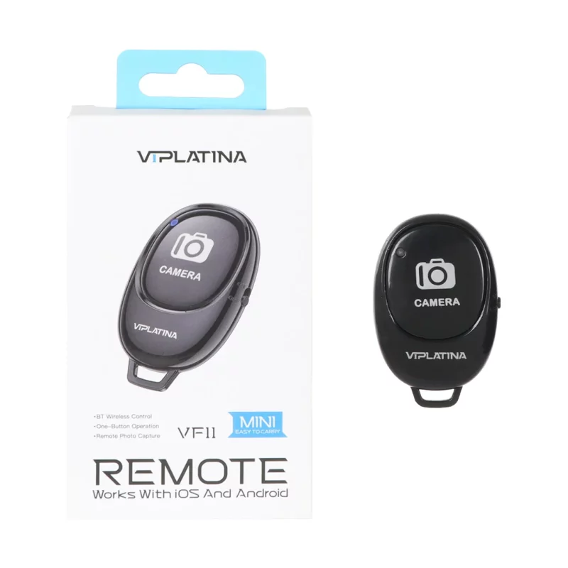 ریموت کنترل VIPLATINA مدل VF11 مناسب برای گوشی موبایل و تبلت - مشکی (گارانتی 18 ماه تعویض نیکان همراه) - تصویر 2