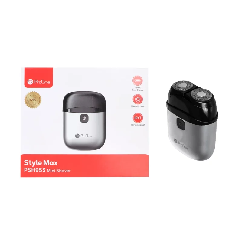 ماشین ریش تراش ProOne مدل PSH953 - مشکی نقره ای - تصویر 2