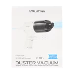 جارو شارژی VIPLATINA مدل C06 - سفید (گارانتی 18 ماه تعویض نیکان همراه) - تصویر 10