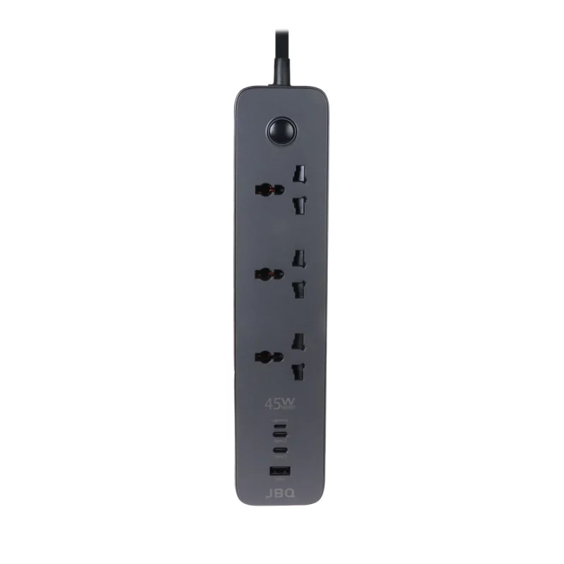 چندراهی برق JBQ مدل Multiple Security J725844 - مشکی (گارانتی یکساله رصاصی) - تصویر 2