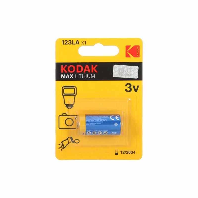 باتری KODAK مدل Max Lithium 123LA - تصویر 2