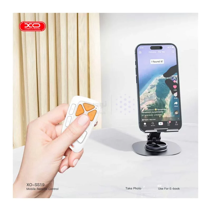 ریموت کنترل موبایل XO مدل XO-SS19 - سفید - تصویر 6