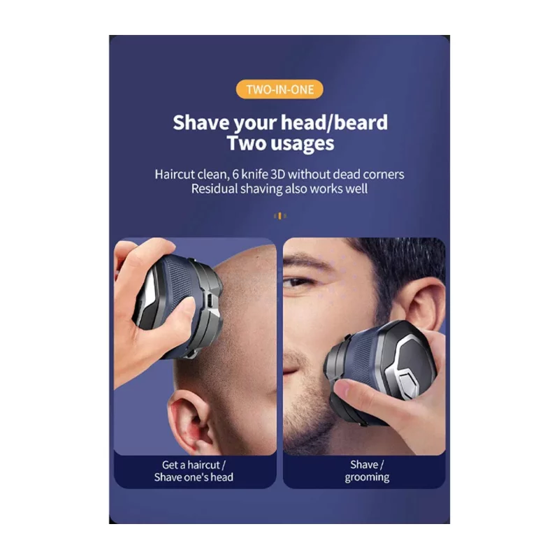 ماشین ریش تراش XO مدل XO-CF21 - سرمه ای - تصویر 6