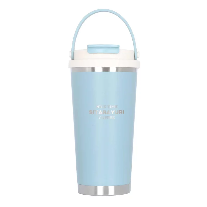 تراول ماگ Sitarayuri مدل ZF-046 ظرفیت 560 میلی لیتر - سبزآبی - تصویر 2