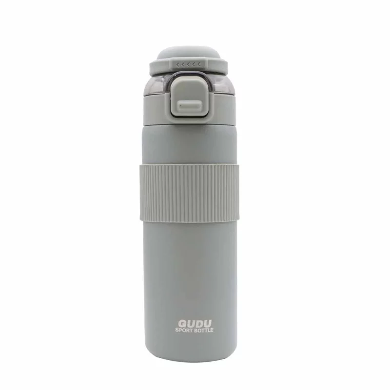 تراول ماگ Gudu مدل H-BW-1378 ظرفیت 700 میلی لیتر - طوسی - تصویر 2
