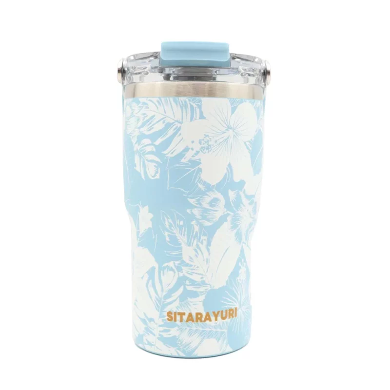 تراول ماگ Sitarayuri مدل ZF-044 ظرفیت 600 میلی لیتر - آبی - تصویر 2