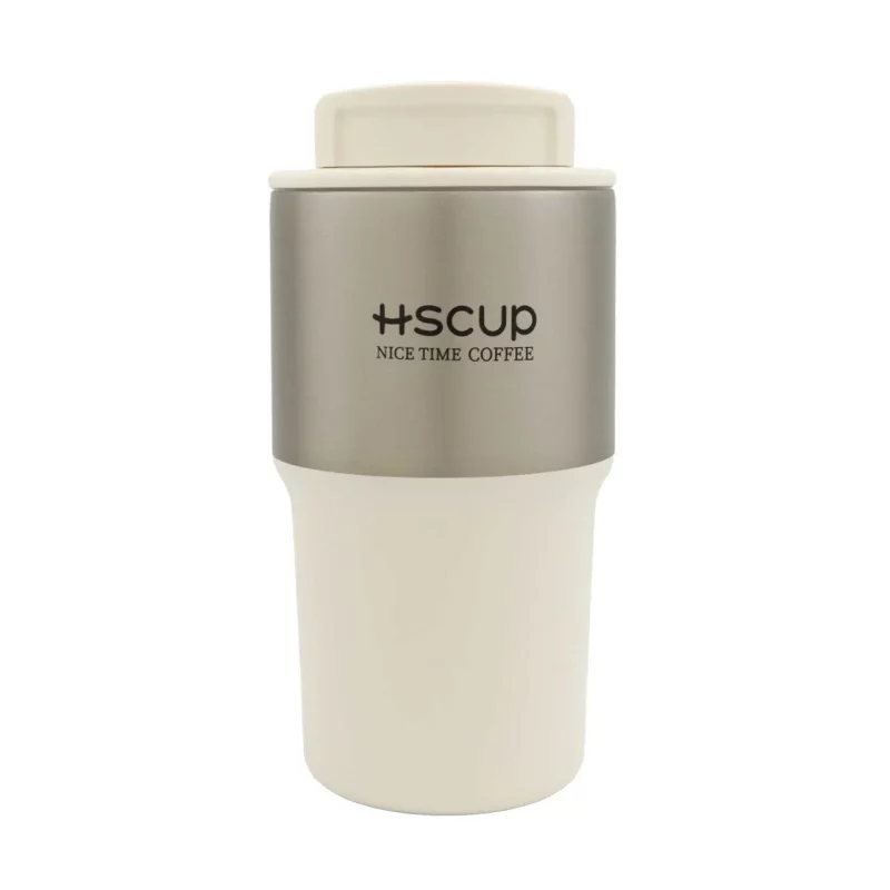 تراول ماگ HSCUP مدل H-BW-1484 ظرفیت 550 میلی لیتر - سفید - تصویر 2