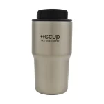 تراول ماگ HSCUP مدل H-BW-1484 ظرفیت 550 میلی لیتر - نقره ای کد 2