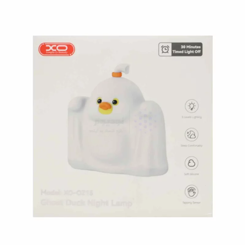 چراغ خواب طرح دار شارژی XO مدل XO-OZ15 - سفید - تصویر 6