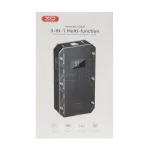 جامپ استارتر خودرو و پاوربانک18W فست شارژ XO 10000mAh مدل XO-CZ025 - مشکی(دارای چراغ LED) - تصویر 7