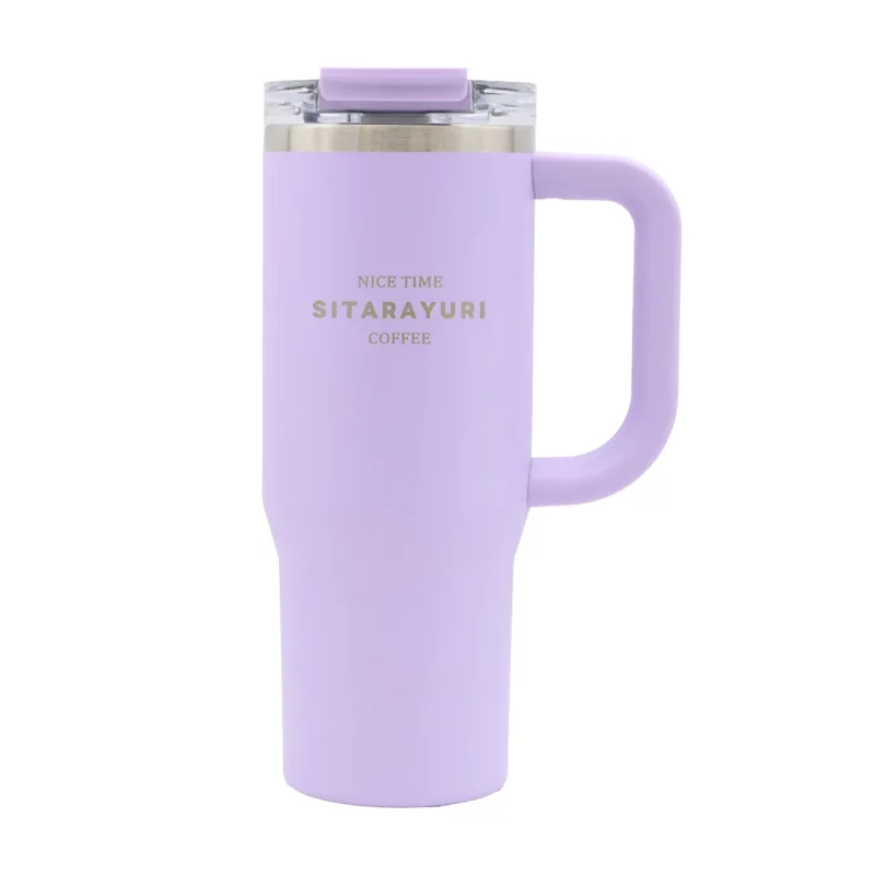 تراول ماگ Sitarayuri مدل ZF-047 ظرفیت 900 میلی لیتر - یاسی - تصویر 2