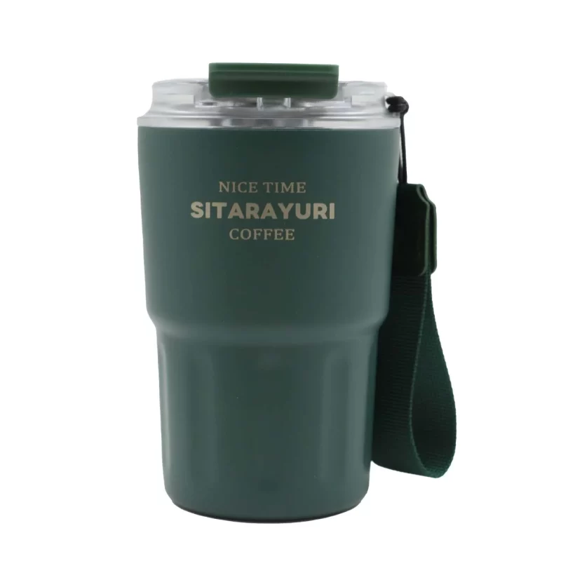 تراول ماگ Sitarayuri مدل ZF-026 ظرفیت 360 میلی لیتر - سبز - تصویر 2