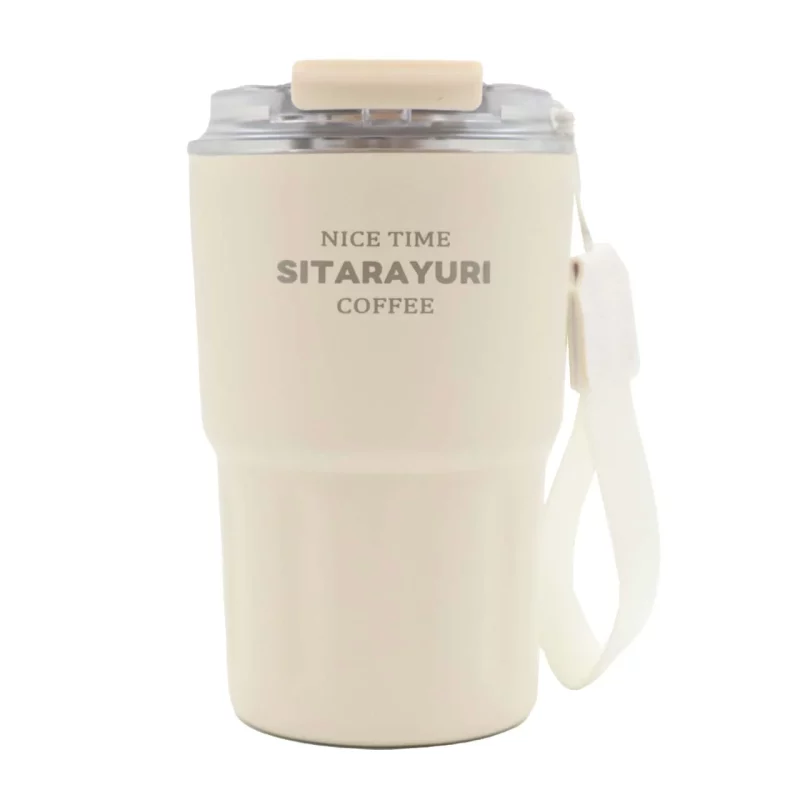 تراول ماگ Sitarayuri مدل ZF-026 ظرفیت 360 میلی لیتر - سفید - تصویر 2