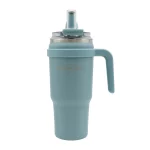 تراول ماگ Sitarayuri مدل ZF-051 ظرفیت 780 میلی لیتر - سبزآبی