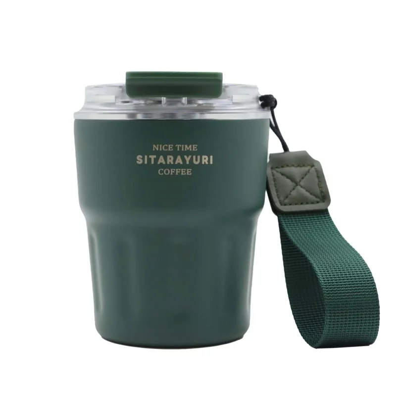 تراول ماگ Sitarayuri مدل ZF-025 ظرفیت 290 میلی لیتر - سبز - تصویر 2