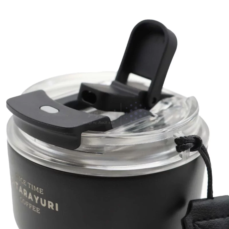 تراول ماگ Sitarayuri مدل ZF-025 ظرفیت 290 میلی لیتر - مشکی - تصویر 3