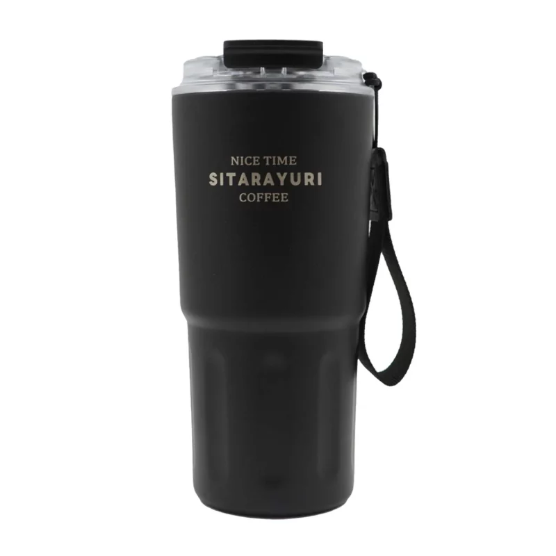 تراول ماگ Sitarayuri مدل ZF-027 ظرفیت 600 میلی لیتر - مشکی - تصویر 2