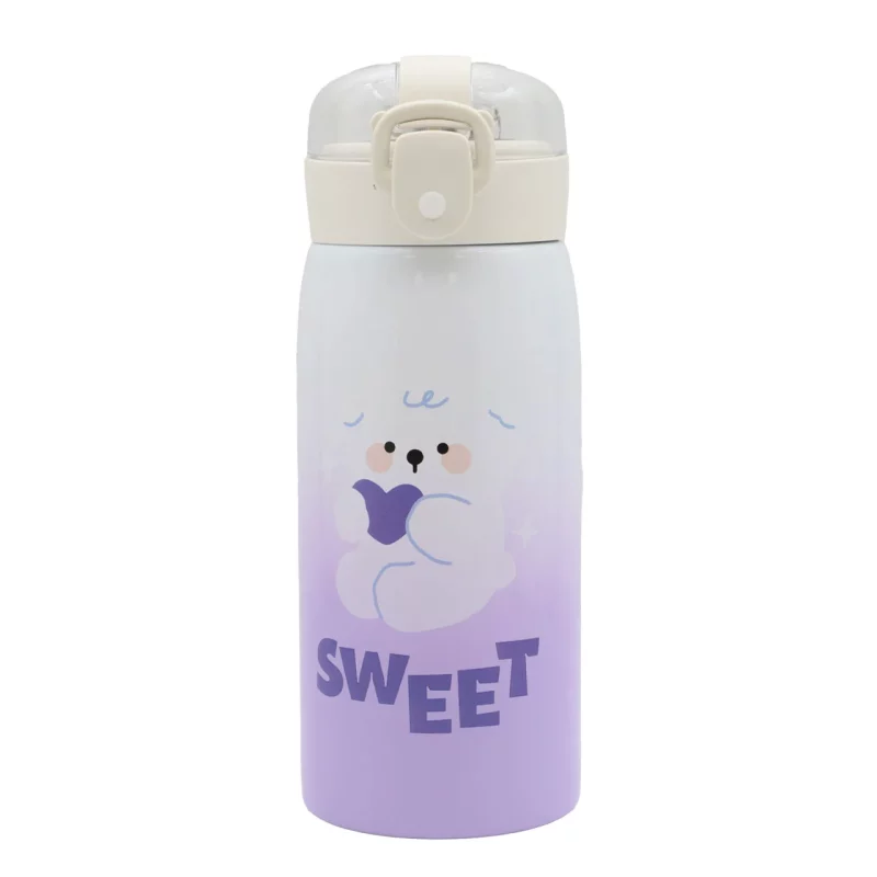 تراول ماگ Sweet مدل H-BW-1369 ظرفیت 350 میلی لیتر- بنفش - تصویر 2
