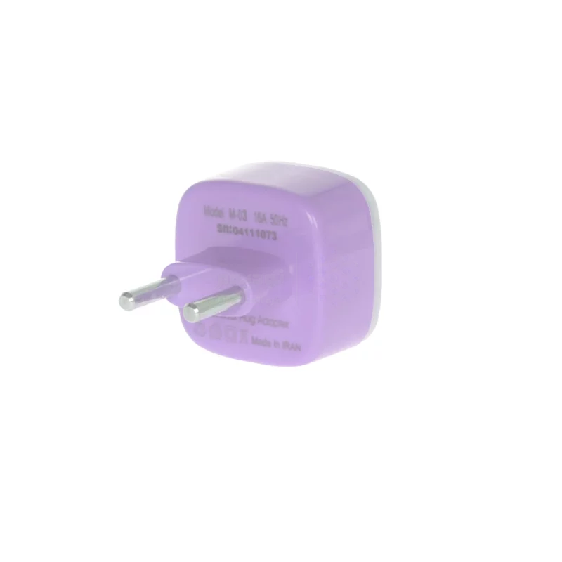 تبدیل برق 3 به 2 مدل M-03 - یاسی - MMS - تصویر 3