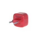 تبدیل برق 3 به 2 مدل M-03 - قرمز - MMS - تصویر 3