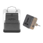 تبدیل برق 3 به 2 تایمر دار مدل AK-59 - نسکافه ای - MMS