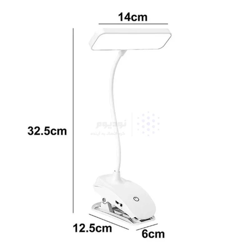 لامپ LED گیره دار XO مدل XO-OZ06B - سفید - تصویر 4