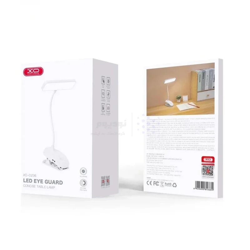 لامپ LED گیره دار XO مدل XO-OZ06B - سفید - تصویر 8