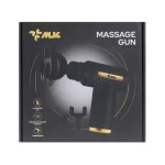 ماساژور شارژی تفنگی Massage Gun M.K - مشکی - RYL - تصویر 4