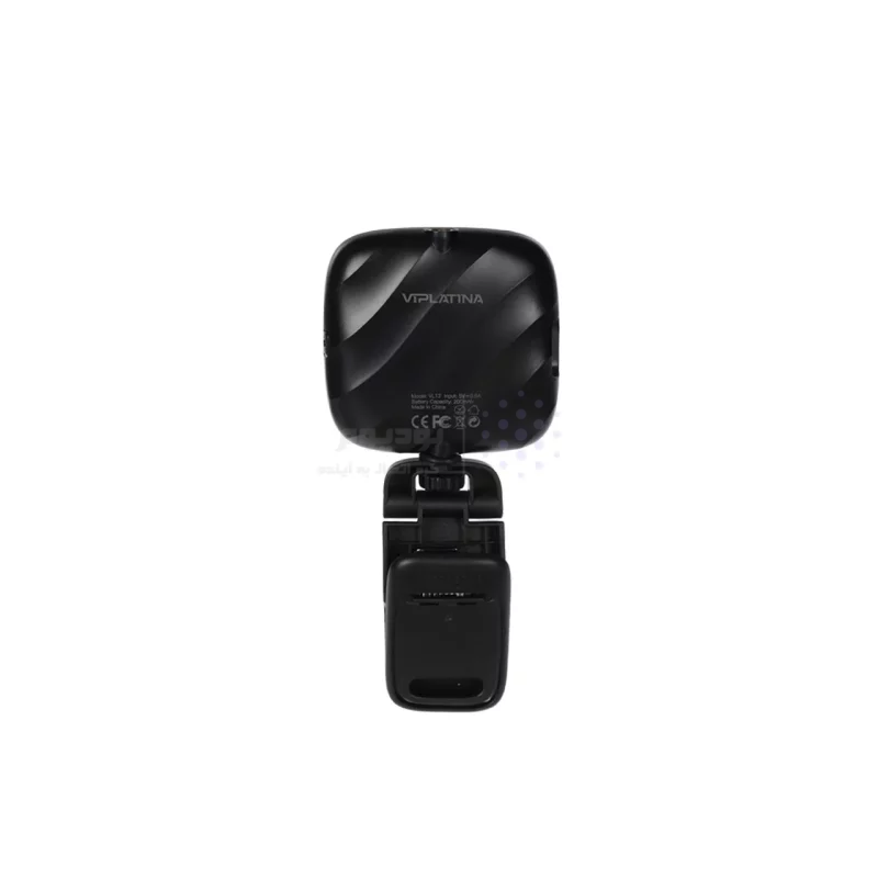 چراغ سلفی شارژی با گیره اتصال به موبایل و تبلت VIPLATINA مدل VL12 - مشکی (گارانتی 18 ماه تعویض نیکان همراه) - تصویر 3